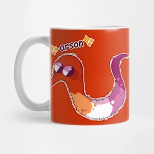 politically charged arson- Lesbian Variant Mug